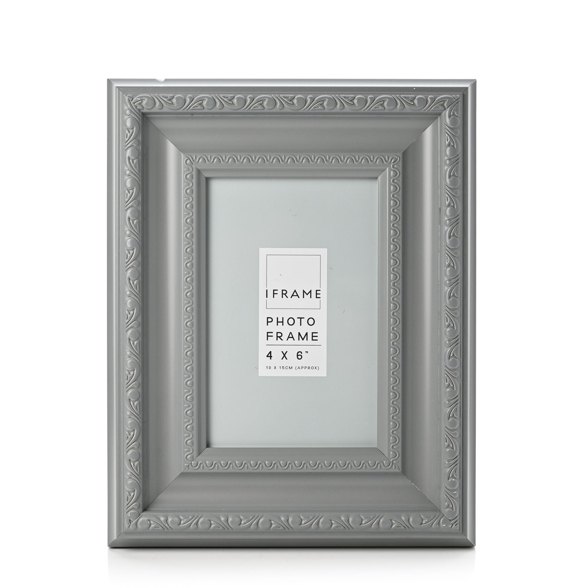 Frame Grey Decorative Frame 4" x 6" (10x15 cm)