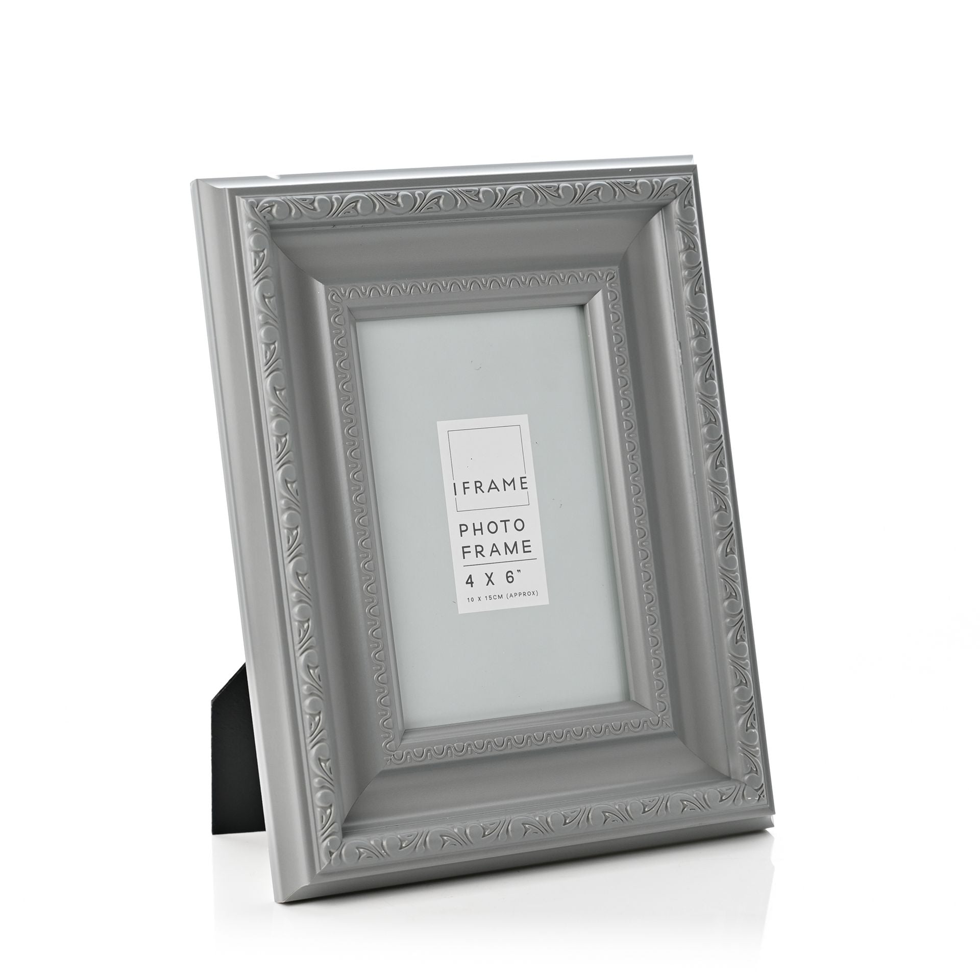 Frame Grey Decorative Frame 4" x 6" (10x15 cm)