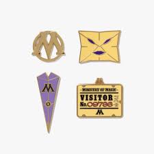Ministry of Magic Pin Badge Set - Olleke Wizarding Shop Amsterdam