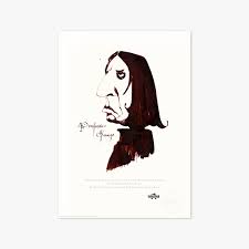 Professor Snape Detail from The Marauder’s Map Art Print - Olleke Wizarding Shop Amsterdam