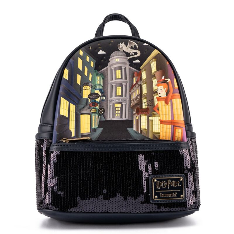 Harry Potter by Loungefly Backpack Diagon Alley Sequins