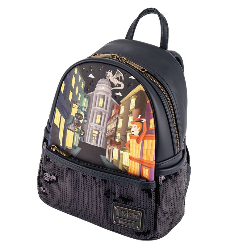 Harry Potter by Loungefly Backpack Diagon Alley Sequins