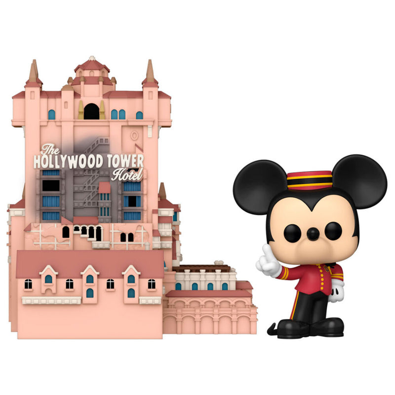 Disney POP! Hollywood Tower Hotel and Mickey Mouse