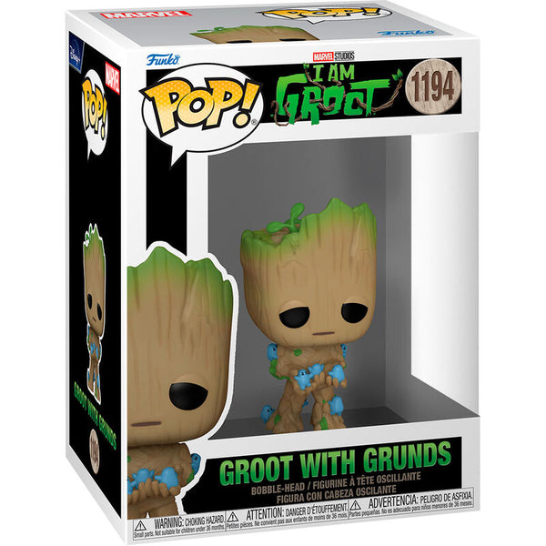 Marvel POP! I am Groot - Groot with Grunds