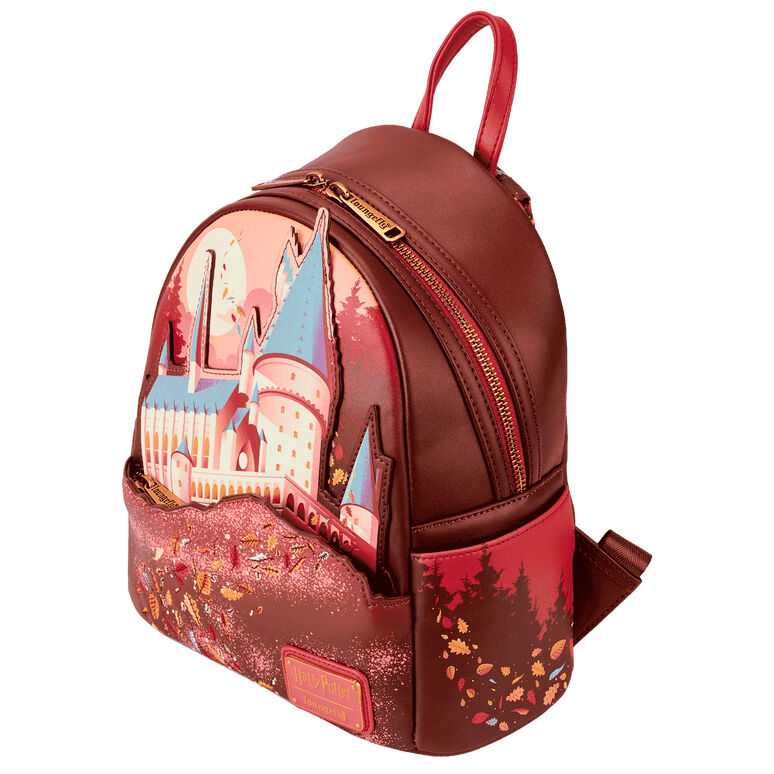 Sac à dos Harry Potter par Loungefly Feuilles d'automne de Poudlard