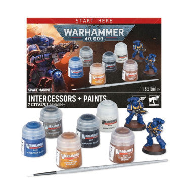 Warhammer 40K Infernus Marines + Paints
