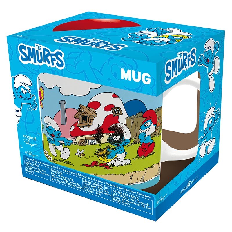 The Smurfs Mug Village