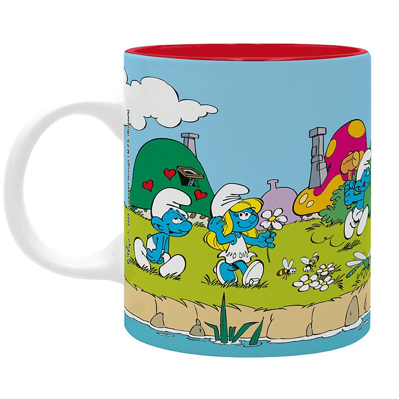 The Smurfs Mug Village