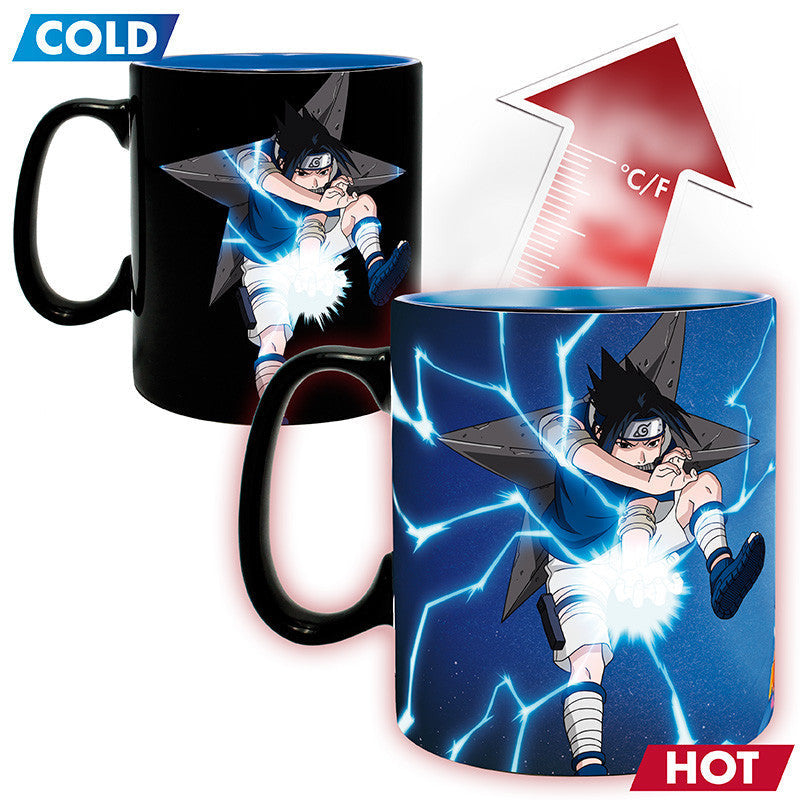 Naruto Mug Heat Changing Naruto & Sasuke