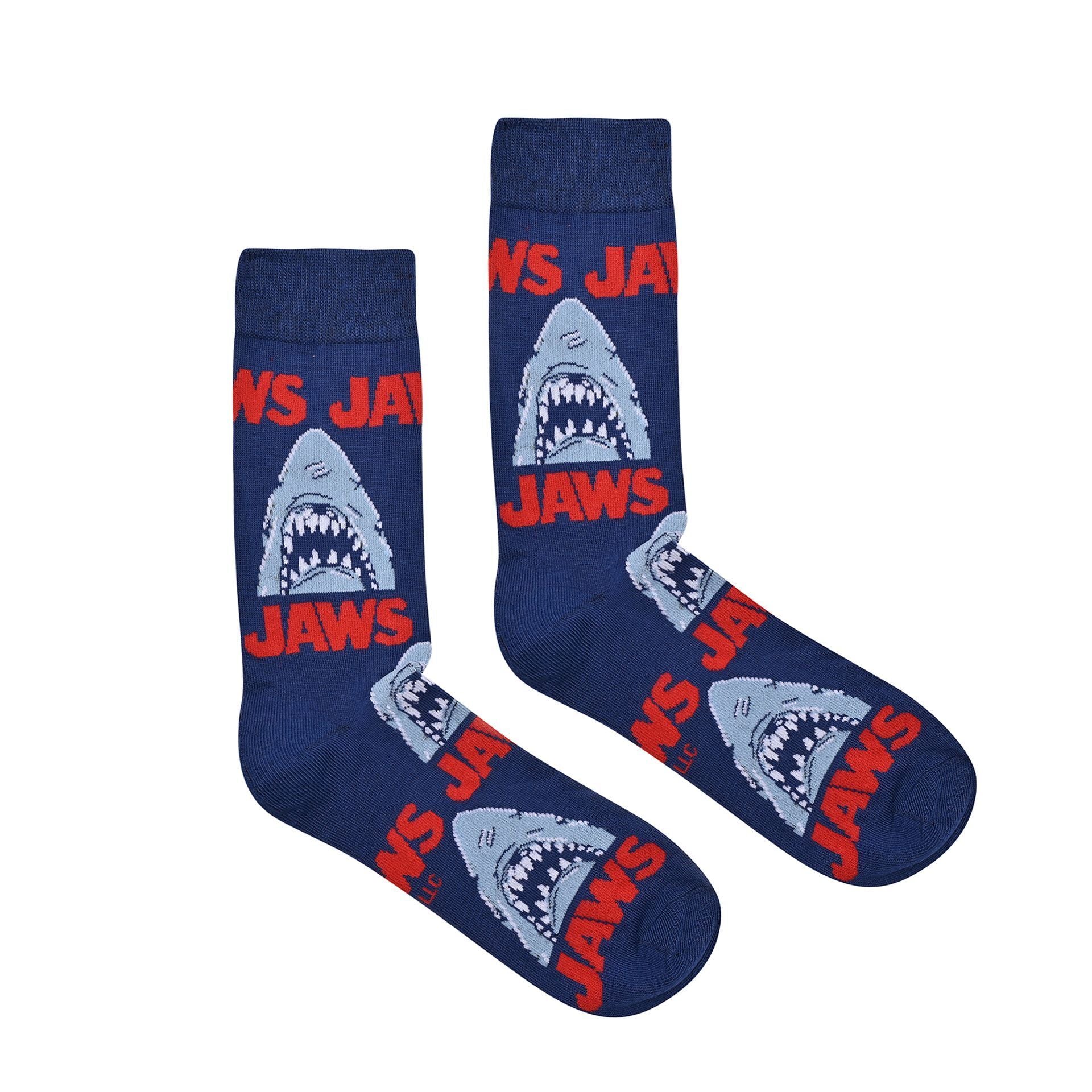 Mens Crew Socks "Jaws Attack"