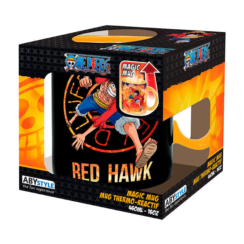 One Piece Mug Heat Changing Luffy & Sabo