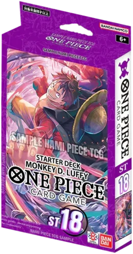 One Piece Starter Deck Purple Monkey.D.Luffy