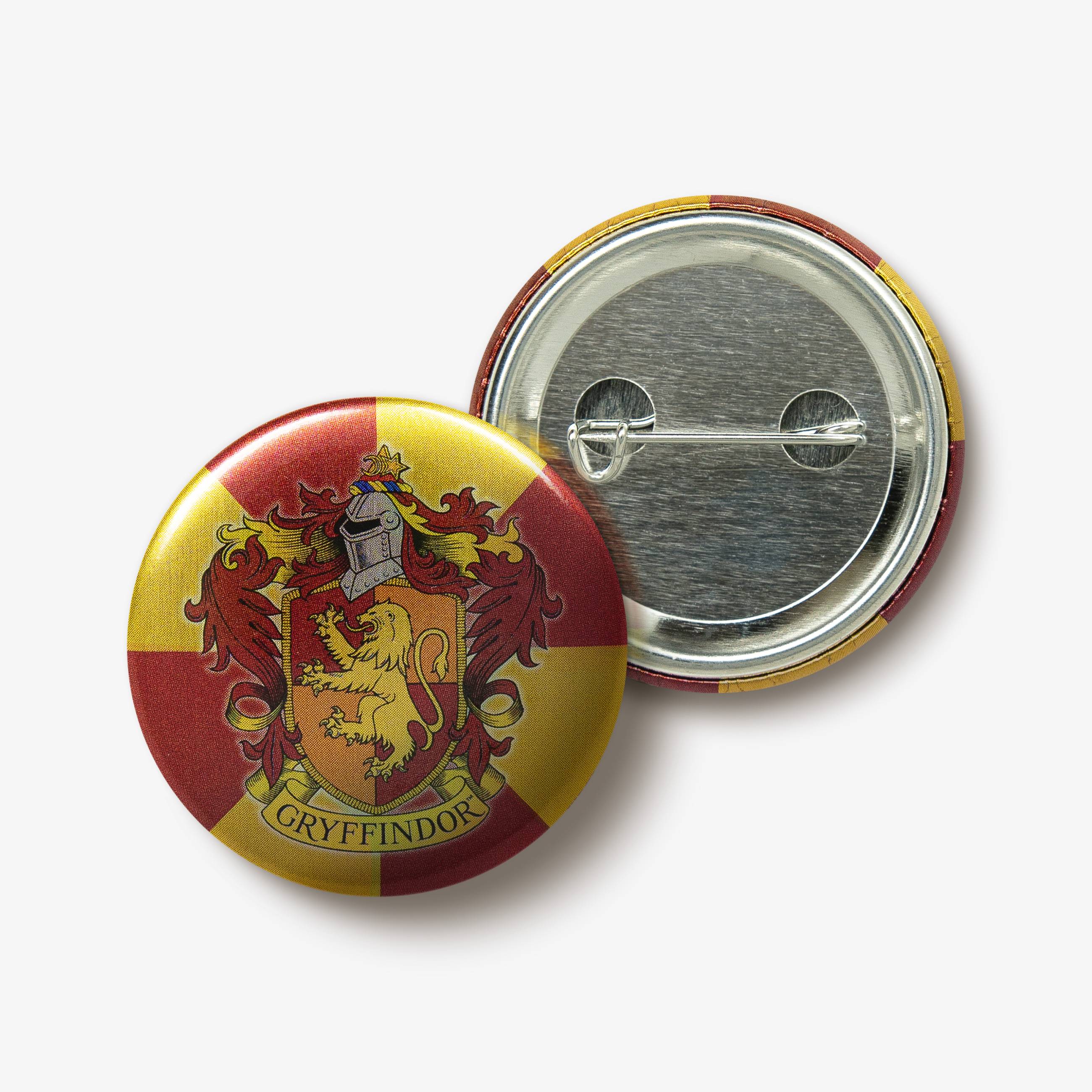 Gryffindor Huis Wapenschild Button Badge