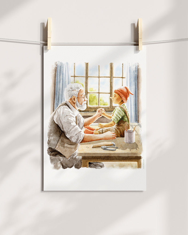 Pinocchio Art Print