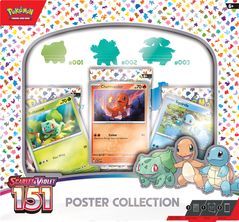 Pokémon Scarlet & Violet 151 Poster Box