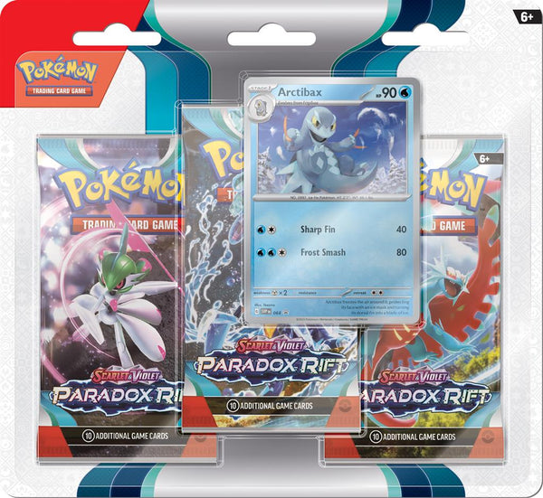 Pokémon Scarlet & Violet Paradox Rift Blister Pack (3 Boosters)