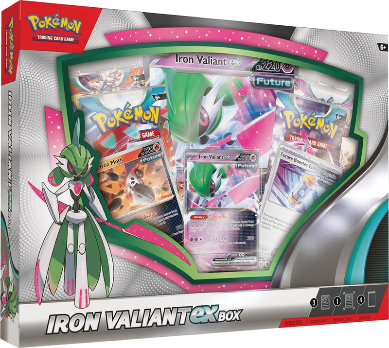 Pokémon Iron Valiant/Roaring Moon ex Box