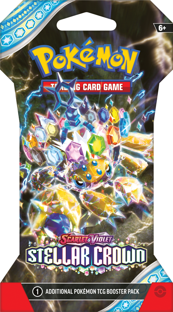 Pokémon Stellar Crown Sleeved Booster