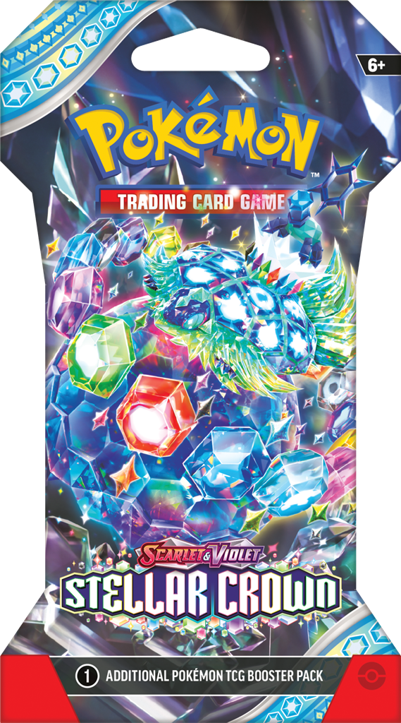 Pokémon Stellar Crown Sleeved Booster