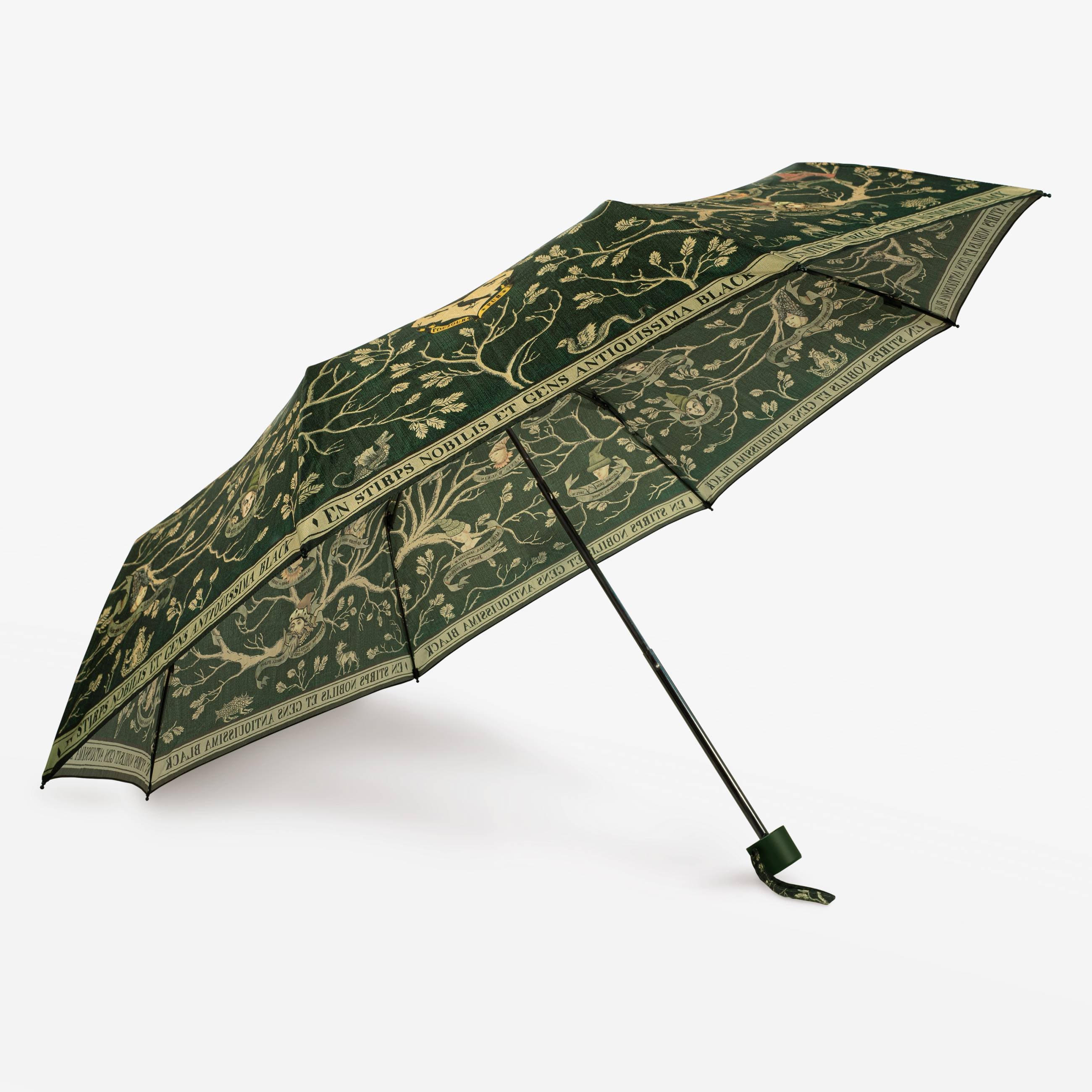 Black Family Tapestry Portable Umbrella