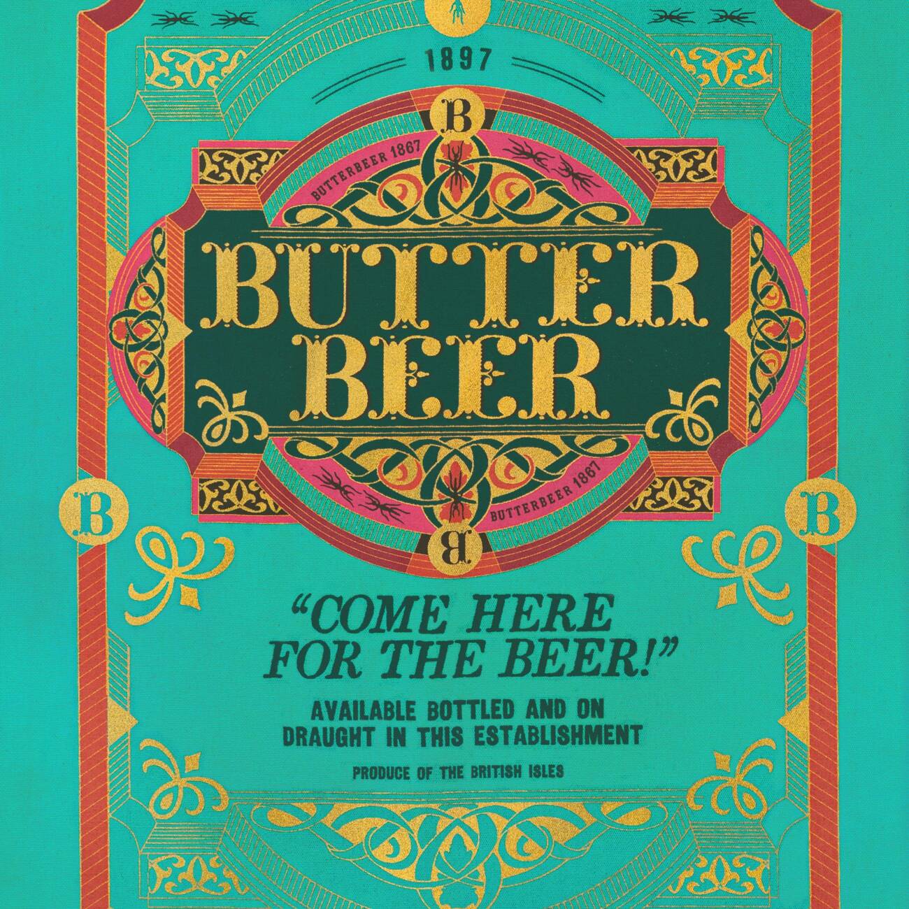 Butterbeer Tote Bag - Olleke Wizarding Shop Amsterdam