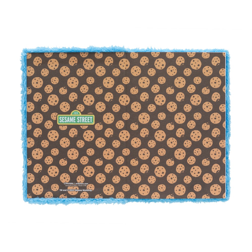 Cookie Monster Plush Notebook