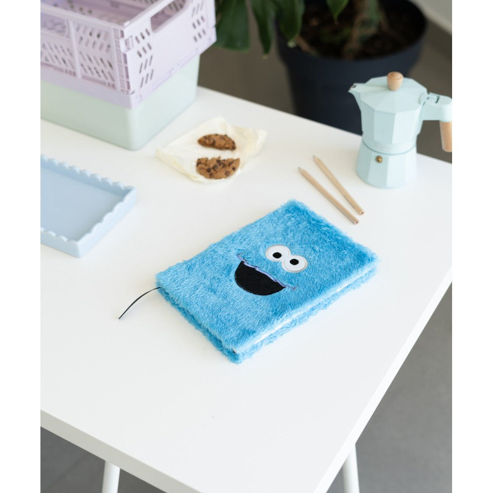 Cookie Monster Plush Notebook