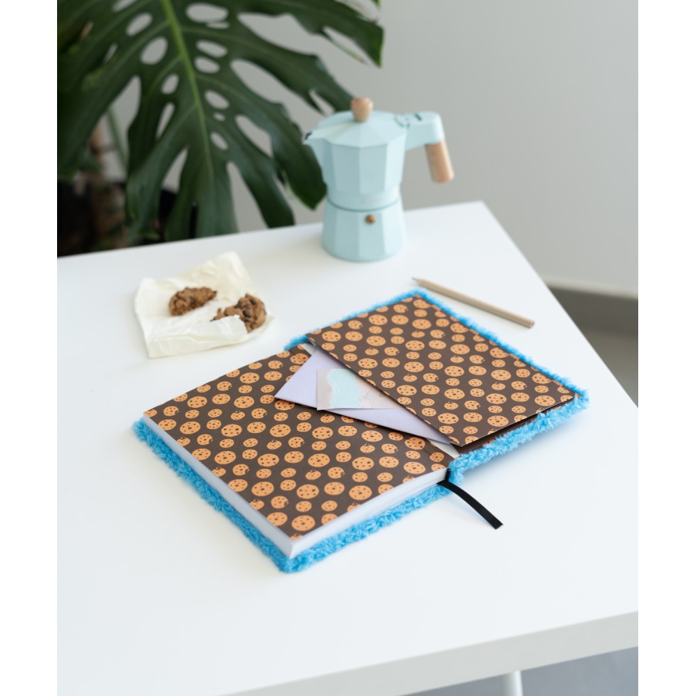 Cookie Monster Plush Notebook