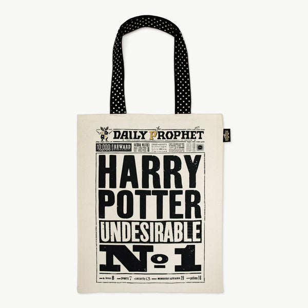 The Daily Prophet 'Harry Potter Undesirable No.1' Tote Bag