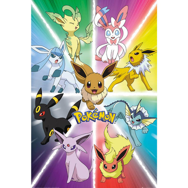 Pokémon Eevee Evolution Poster