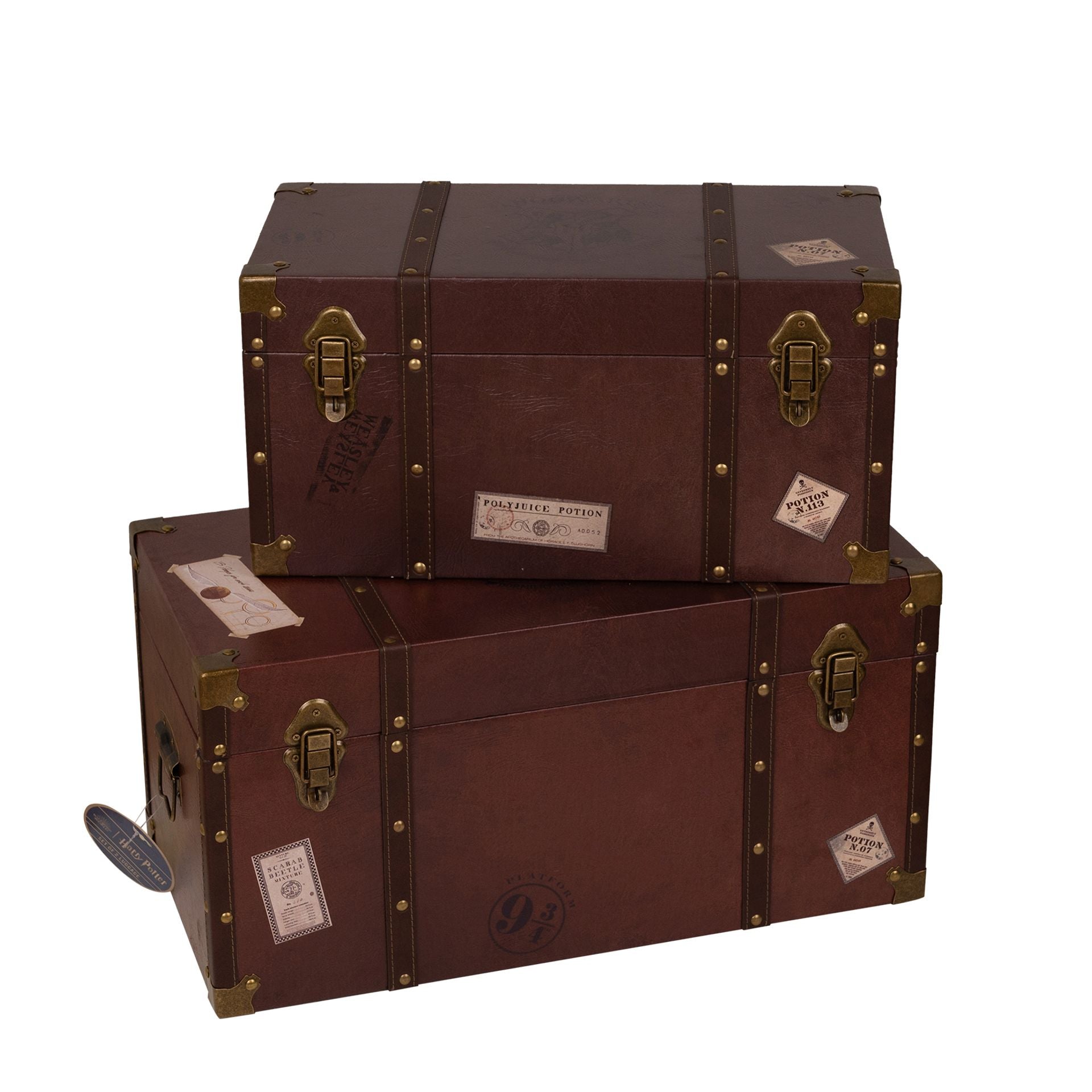 Coffret de 2 grandes malles Harry Potter Alumni