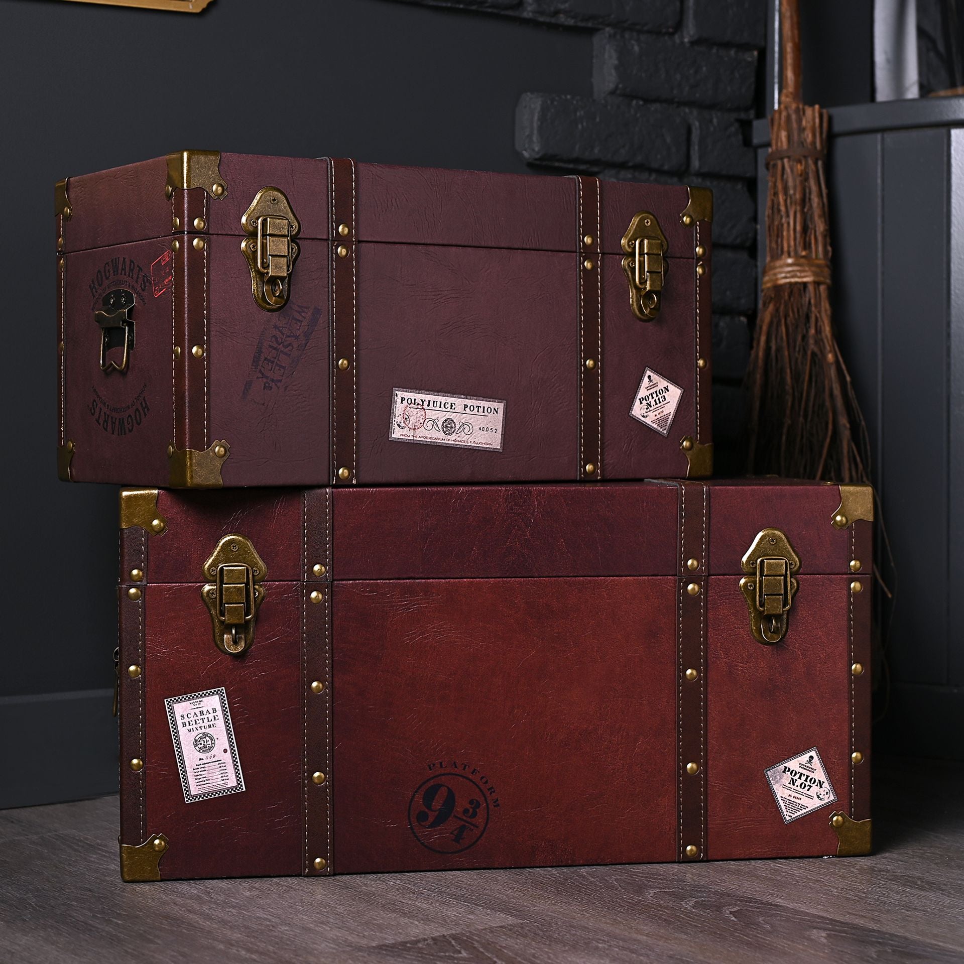 Coffret de 2 grandes malles Harry Potter Alumni