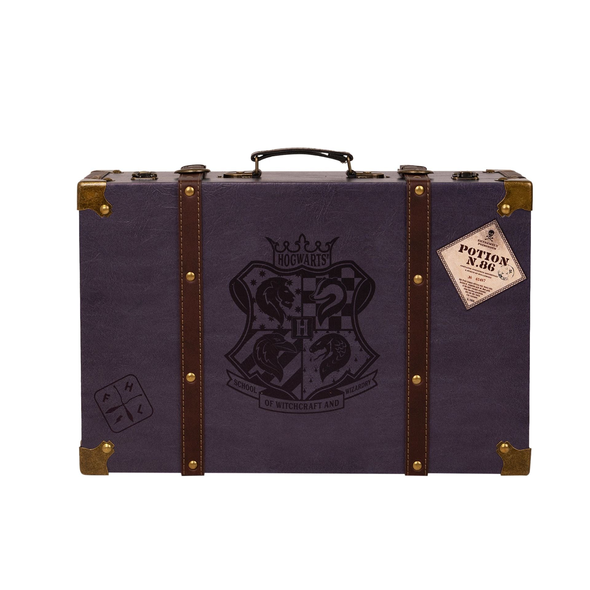 Lot de 2 valises bordeaux Harry Potter Alumni