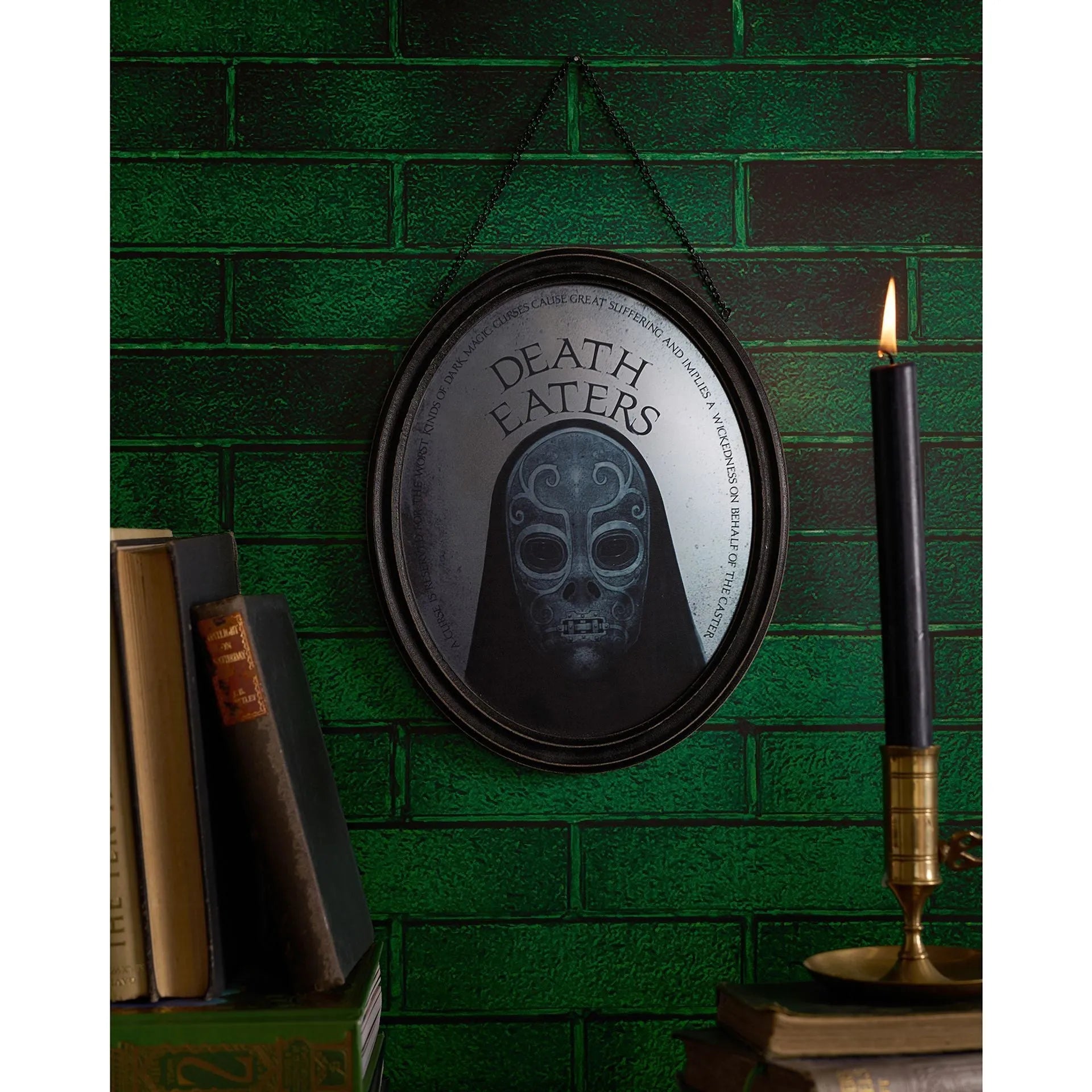 Plaque miroir des arts sombres de Harry Potter - Mangemort