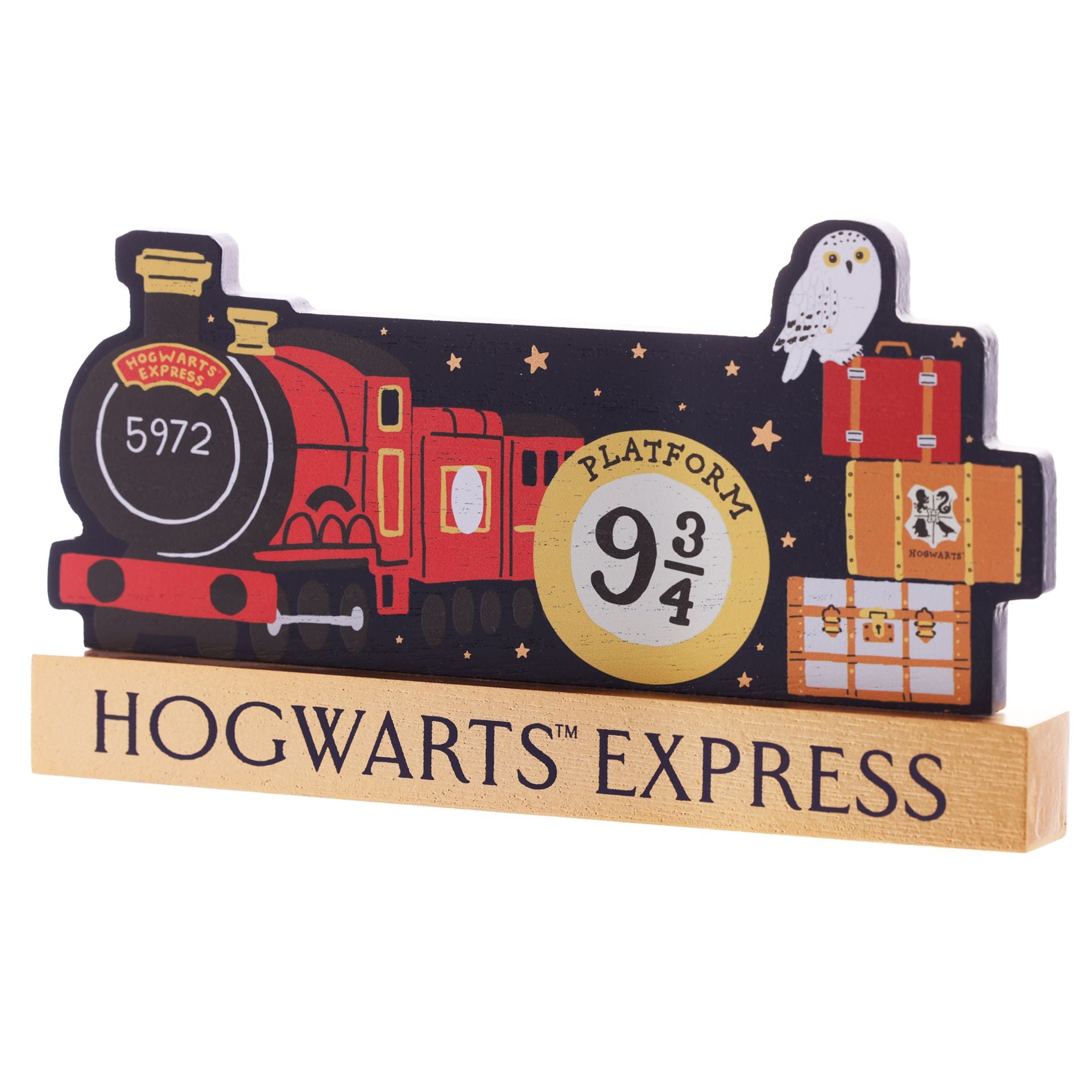 Harry Potter Back To Hogwarts Express Mantel Plaque - Olleke Wizarding Shop Amsterdam