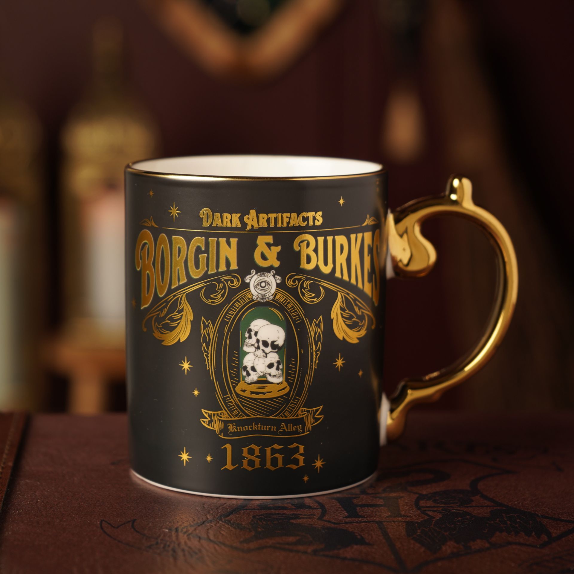 Harry Potter Alumni Collectable Mug - Borgin & Burkes - Olleke Wizarding Shop Amsterdam