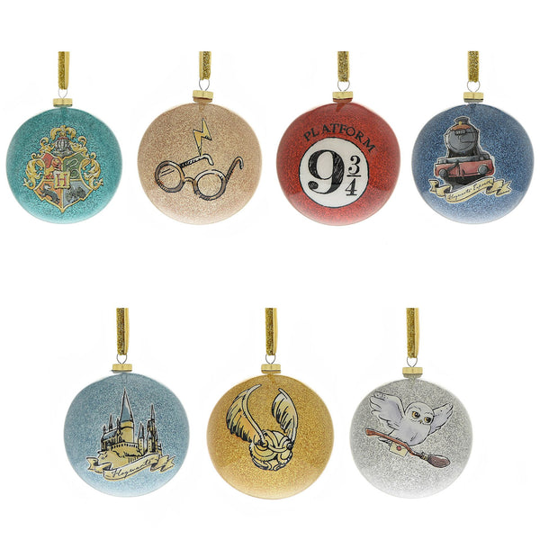 Harry Potter Set of 7 Charms Baubles