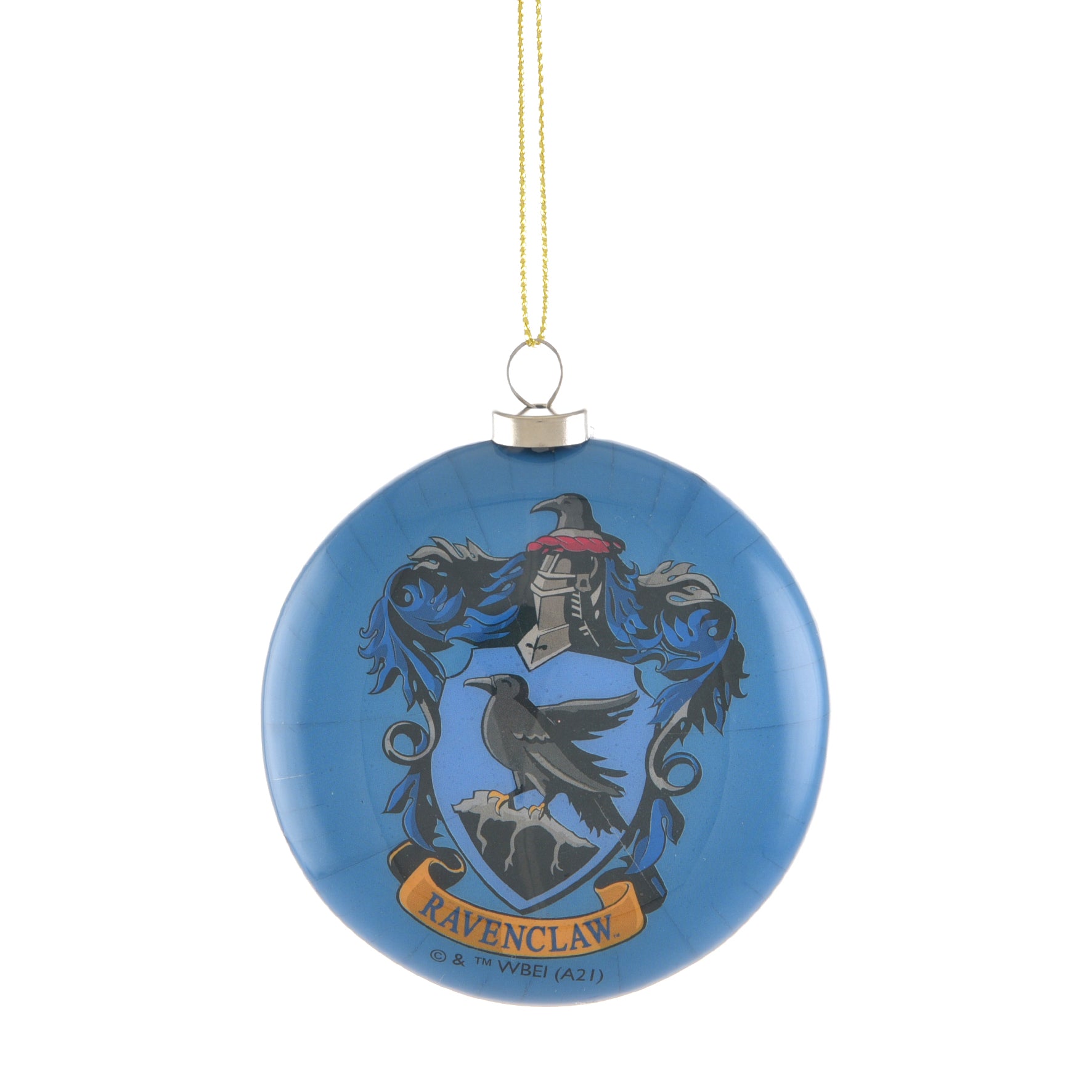 Harry Potter Set of 4 Flat Baubles - Hogwarts Houses