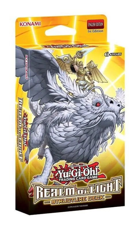 Réimpression du deck de structure Yu-Gi-Oh! Royaume de la Lumière