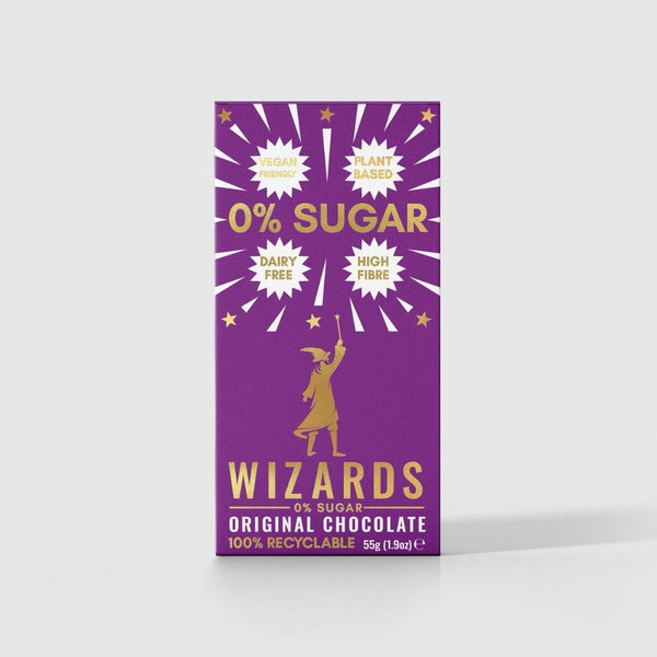 The Wizards Magic Original 0% Chocolate Bar - Olleke Wizarding Shop Amsterdam Brugge London Maastricht