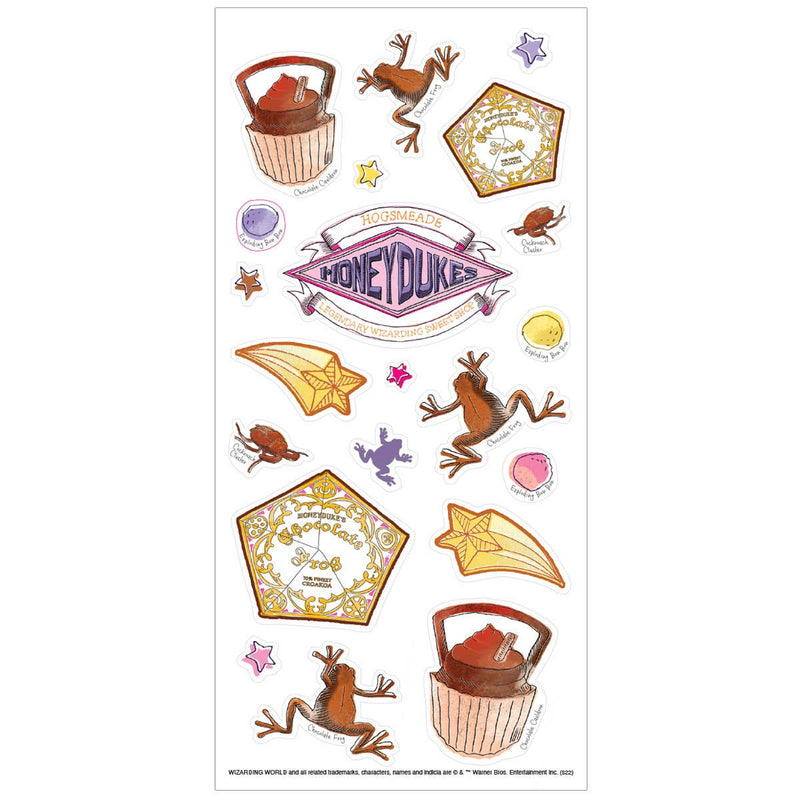 Harry Potter Stickers - Honeydukes (Chocolate Scented)
