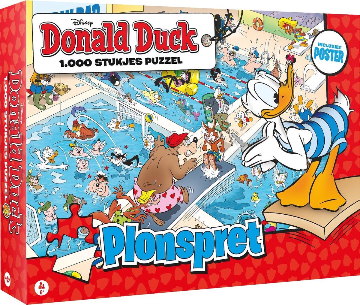 Puzzle Donald Duck 1000 pièces