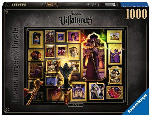 Disney Villainous Jafar 1000 Piece Jigsaw Puzzle - Olleke | Disney and Harry Potter Merchandise shop