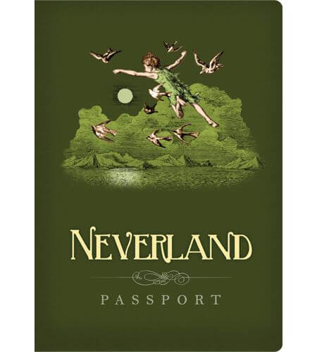 Neverland Passport Notebook - Olleke | Disney and Harry Potter Merchandise shop