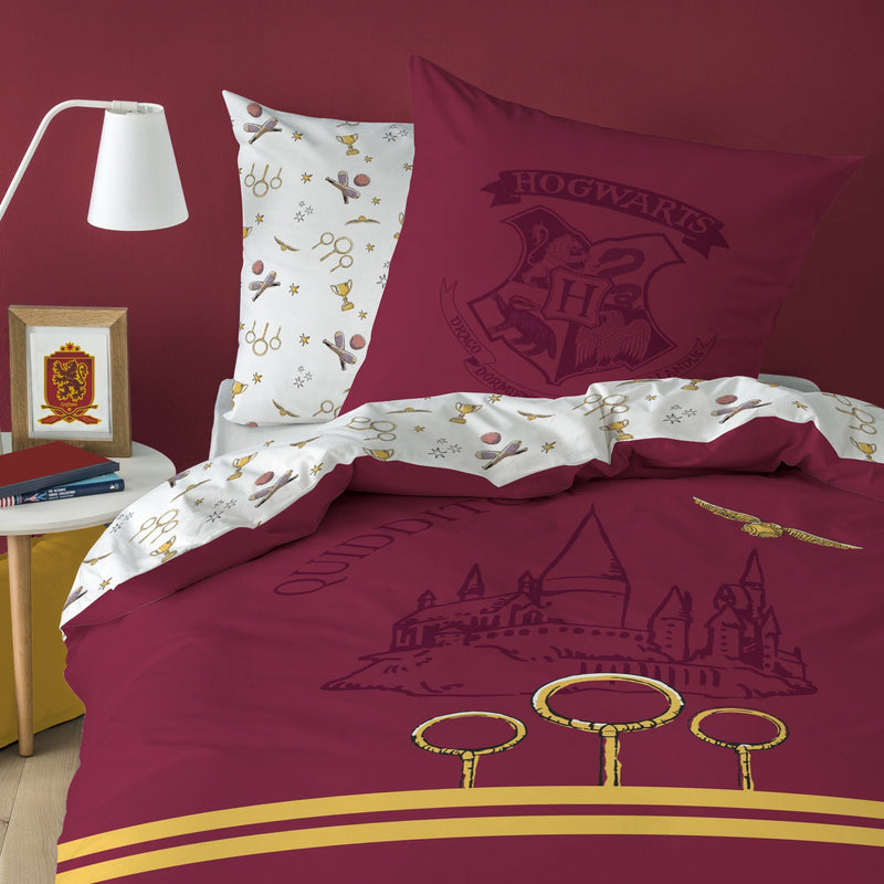 Harry Potter Bedding Set Duvet Quidditch 140 x 200 cm