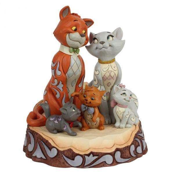 Carved by Heart Aristocats Figurine - Olleke | Disney and Harry Potter Merchandise shop