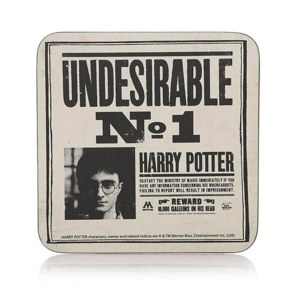 Harry Potter Coaster - Undesirable No 1 - Olleke | Disney and Harry Potter Merchandise shop
