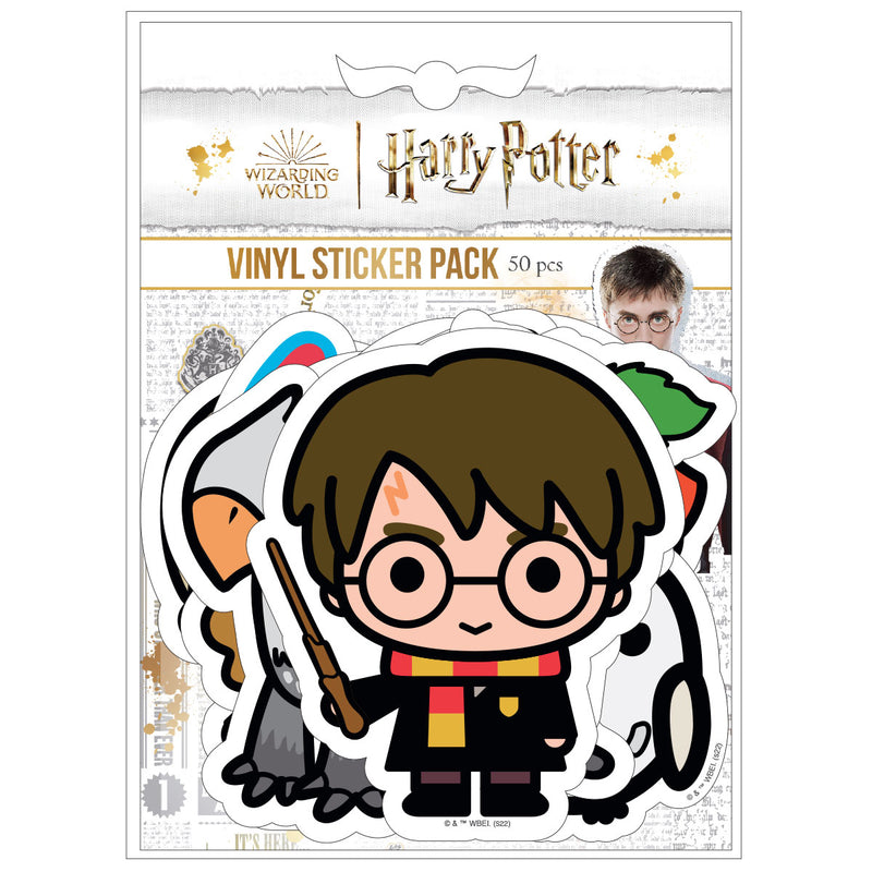 Harry Potter 50 Vinyl Stickers - Chibi Charms
