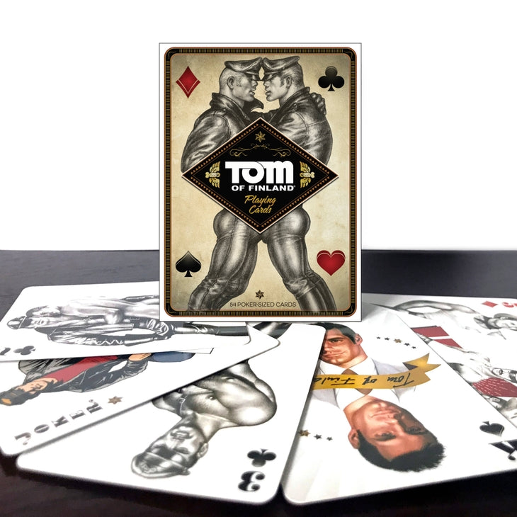 Tom of Finland: Playing Poker Cards - Olleke Wizarding Shop Amsterdam Brugge London Maastricht