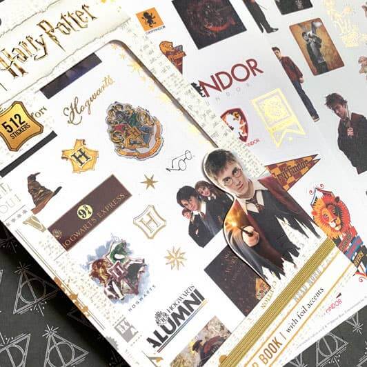 Harry Potter 30 page Sticker Book - Olleke Wizarding Shop Amsterdam Brugge London Maastricht
